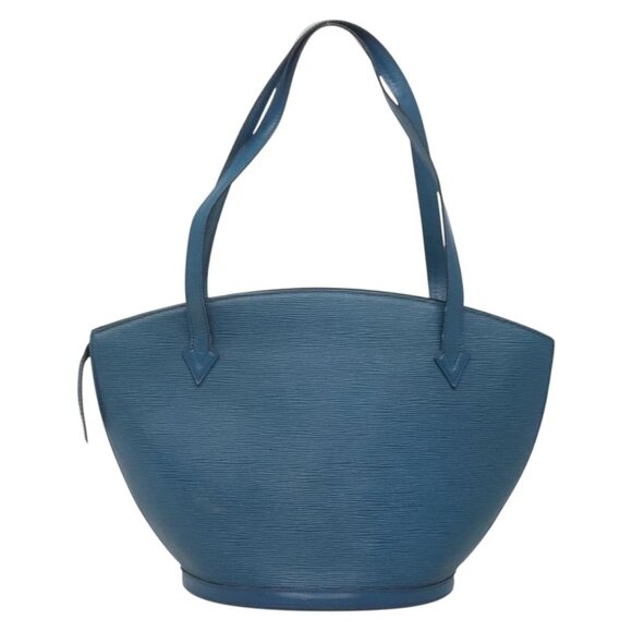 LOUIS VUITTON Epi Saint Jacques Shopping Shoulder Bag Blue M52275 LV Auth BA4972 - Picture 3 of 15